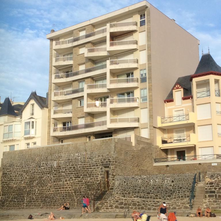 Bel Horizon, Au Pied De La Plage Du Sillon Сен-Мало Экстерьер фото
